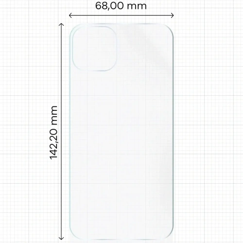 Folia hydrożelowa na tył Bizon Glass Hydrogel do Apple iPhone 13
