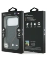 Etui BMW M Carbon Line & Logo MagSafe do Apple iPhone 17 Pro czerwony