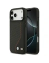 Etui BMW M Carbon Line & Logo MagSafe do Apple iPhone 17 Pro Max czerwony