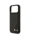 Etui BMW M Carbon Line & Logo MagSafe do Apple iPhone 17 Pro Max czerwony