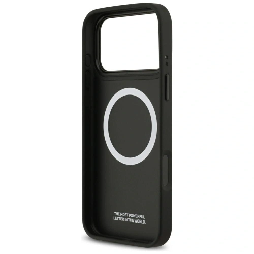 Etui BMW M Carbon Line & Logo MagSafe do Apple iPhone 17 Pro Max czerwony