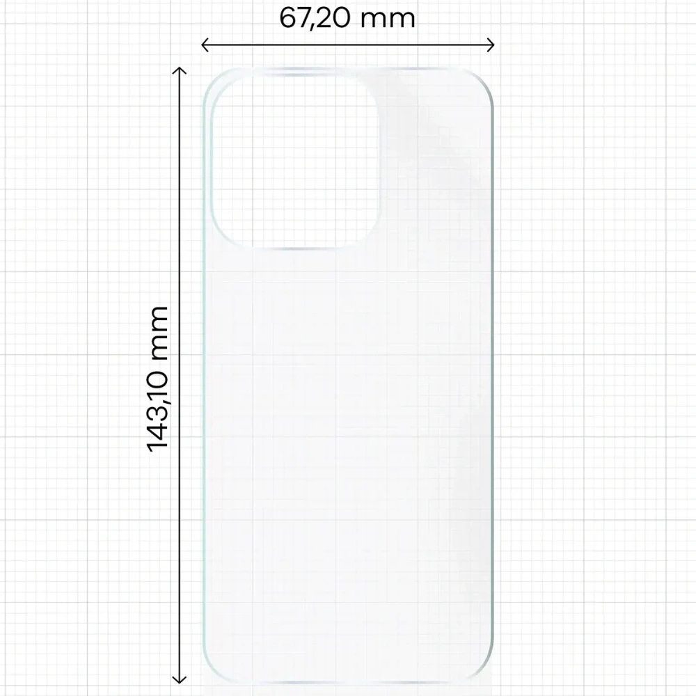 Folia hydrożelowa na tył Bizon Glass Hydrogel do Apple iPhone 15 Pro