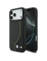 Etui BMW M Carbon Line & Logo MagSafe do Apple iPhone 17 Pro Max żółty