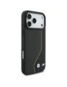 Etui BMW M Carbon Line & Logo MagSafe do Apple iPhone 17 Pro Max żółty