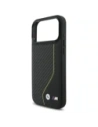 Etui BMW M Carbon Line & Logo MagSafe do Apple iPhone 17 Pro Max żółty