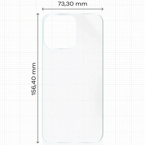 Folia hydrożelowa na tył Bizon Glass Hydrogel do Apple iPhone 15 Pro Max