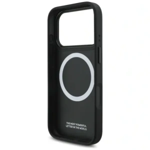 Etui BMW M Carbon Line & Logo MagSafe do Apple iPhone 17 Pro żółty
