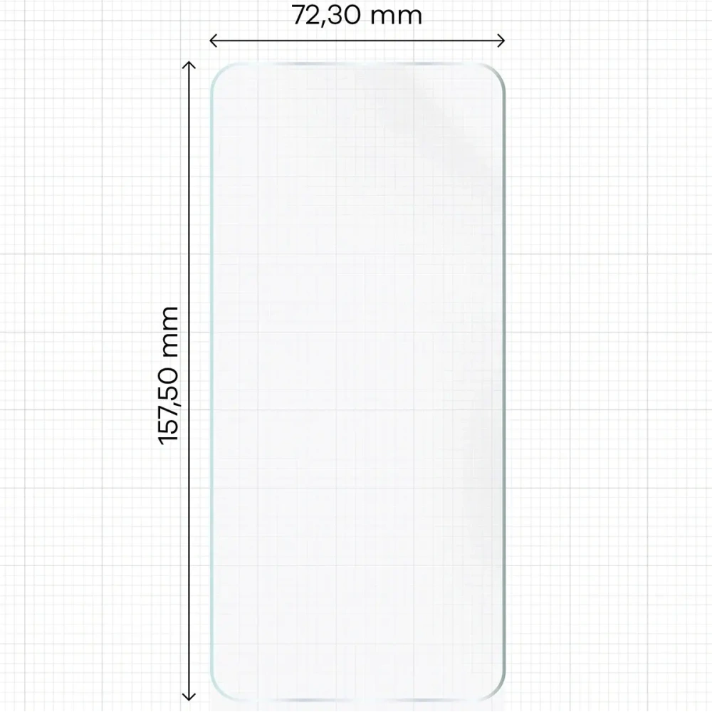 Folia hydrożelowa na ekran Bizon Glass Hydrogel Front do Realme GT 6 / 6T