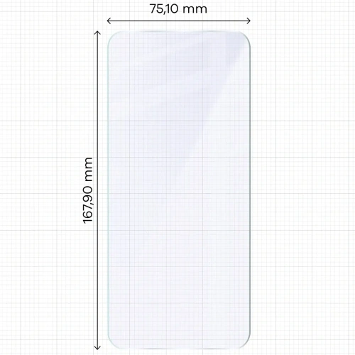 Elastyczne szkło hybrydowe Bizon Glass Mule do Xiaomi POCO C85 4G