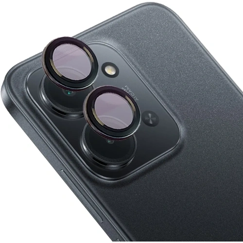 Szkło na aparat Bizon Glass Snap Lens do Xiaomi Redmi 15C 4G czarna ramka