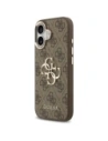 Etui Guess 4G Big 4G Classic Logo do Apple iPhone 17 brązowy złoty