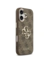 Etui Guess 4G Big 4G Classic Logo do Apple iPhone 17 brązowy złoty