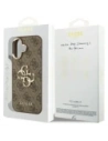 Etui Guess 4G Big 4G Classic Logo do Apple iPhone 17 brązowy złoty