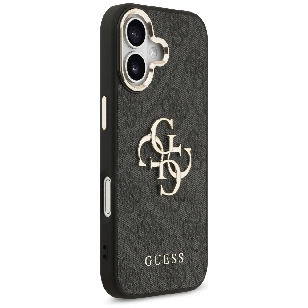 Kryt Guess 4G Big 4G Classic Logo Apple iPhone 17 black gold
