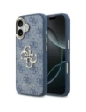Etui Guess 4G Big 4G Classic Logo do Apple iPhone 17 niebieski złoty