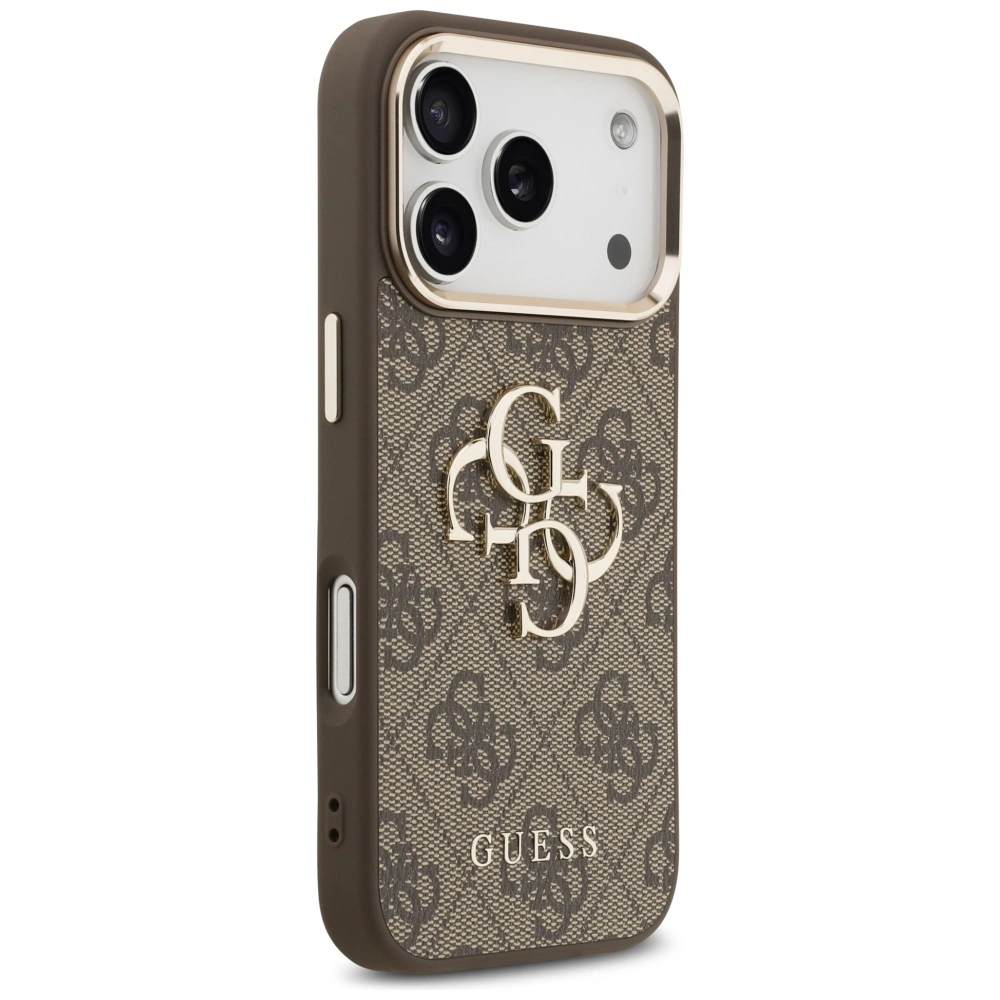 Kryt Guess 4G Big 4G Classic Logo Apple iPhone 17 Pro brown gold