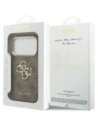 Etui Guess 4G Big 4G Classic Logo do Apple iPhone 17 Pro Max brązowy złoty
