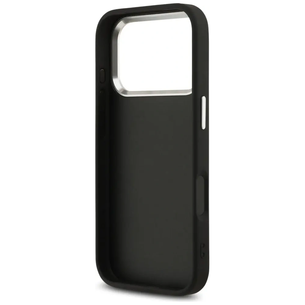 Etui Guess 4G Big 4G Classic Logo do Apple iPhone 17 Pro Max czarny srebrny