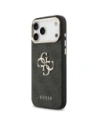 Etui Guess 4G Big 4G Classic Logo do Apple iPhone 17 Pro Max czarny złoty