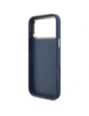 Etui Guess 4G Big 4G Classic Logo do Apple iPhone 17 Pro Max niebieski złoty