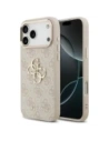 Etui Guess 4G Big 4G Classic Logo do Apple iPhone 17 Pro Max różowy złoty