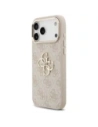 Etui Guess 4G Big 4G Classic Logo do Apple iPhone 17 Pro Max różowy złoty