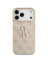 Etui Guess 4G Big 4G Classic Logo do Apple iPhone 17 Pro Max różowy złoty