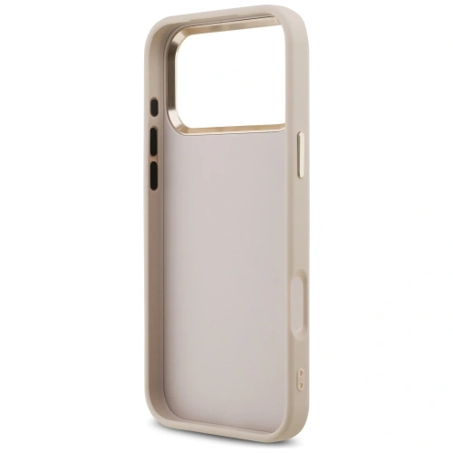 Etui Guess 4G Big 4G Classic Logo do Apple iPhone 17 Pro Max różowy złoty