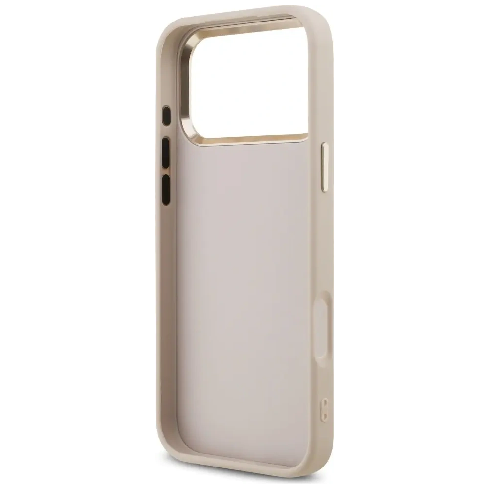 Etui Guess 4G Big 4G Classic Logo do Apple iPhone 17 Pro Max różowy złoty