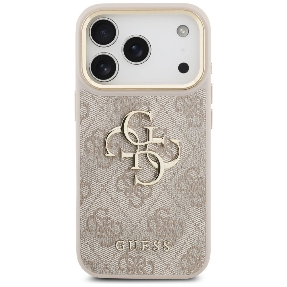 Kryt Guess 4G Big 4G Classic Logo Apple iPhone 17 Pro pink gold