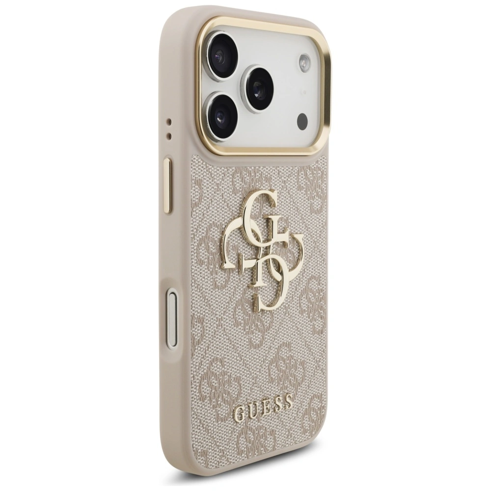 Kryt Guess 4G Big 4G Classic Logo Apple iPhone 17 Pro pink gold