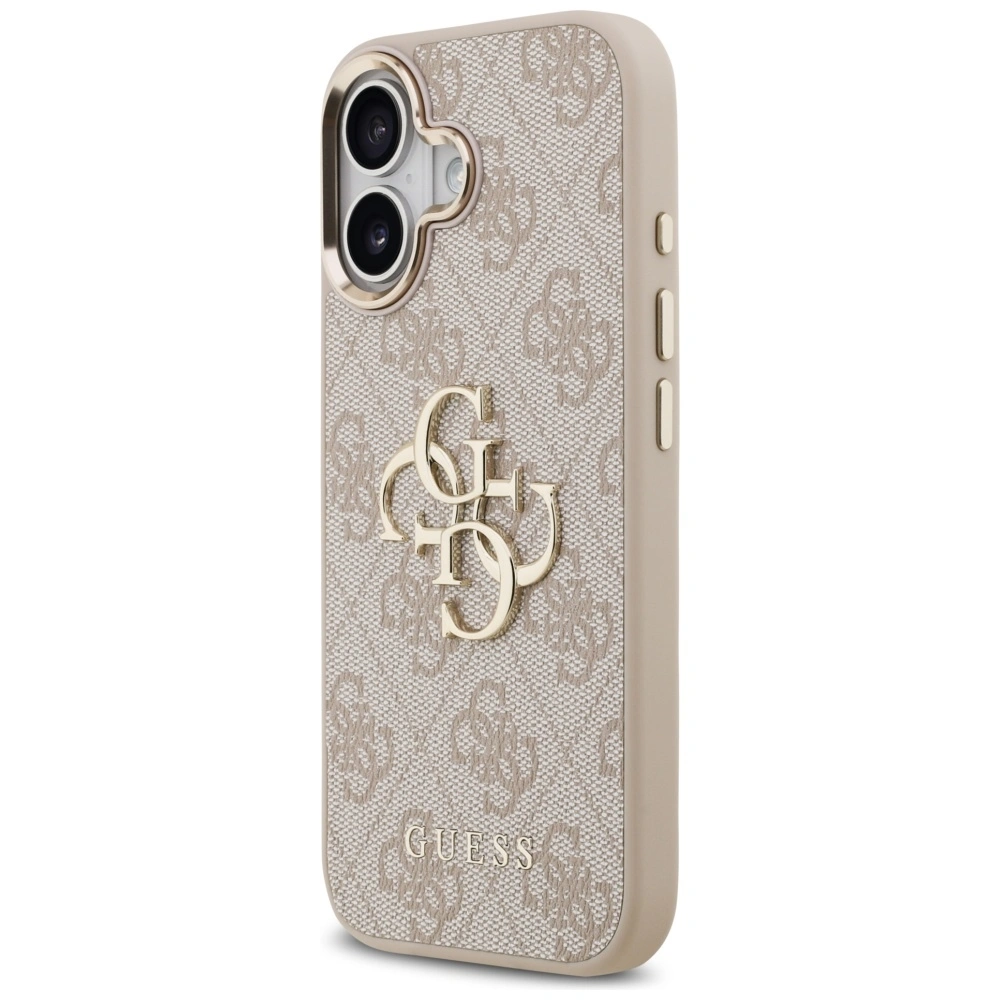 Kryt Guess 4G Big 4G Classic Logo Apple iPhone 17 pink gold