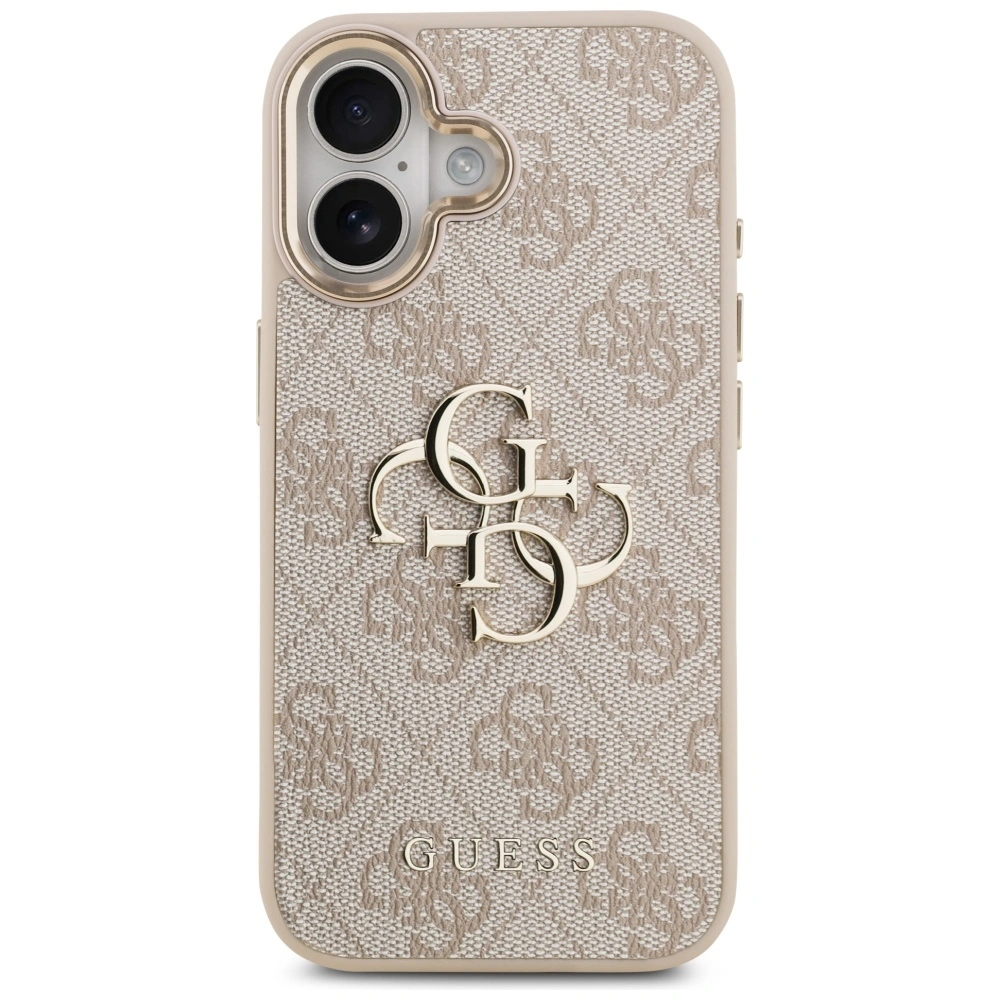 Kryt Guess 4G Big 4G Classic Logo Apple iPhone 17 pink gold