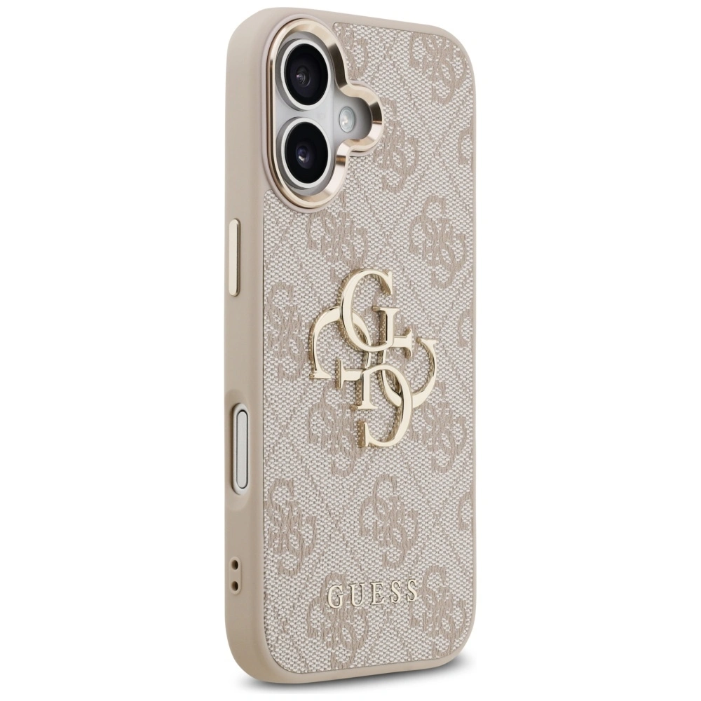 Kryt Guess 4G Big 4G Classic Logo Apple iPhone 17 pink gold