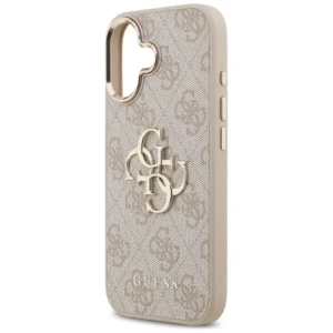 Etui Guess 4G Big 4G Classic Logo do Apple iPhone 17 różowy złoty