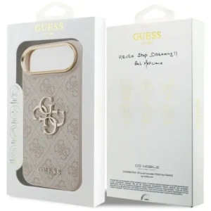 Etui Guess 4G Big 4G Classic Logo do Apple iPhone Air różowy złoty