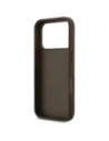 Etui Guess 4G Circle Classic Logo MagSafe do Apple iPhone 17 Pro brązowy