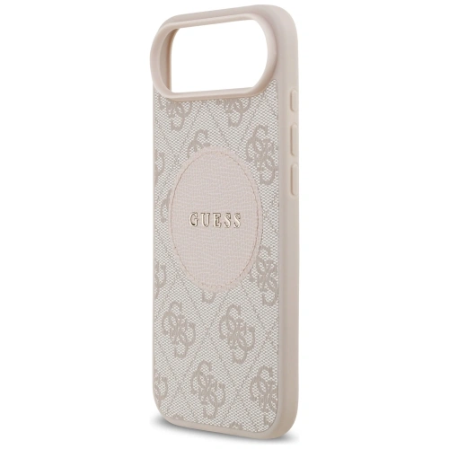 Etui Guess 4G Circle Classic Logo MagSafe do Apple iPhone Air różowy