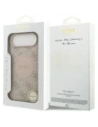 Etui Guess 4G Circle Classic Logo MagSafe do Apple iPhone Air różowy