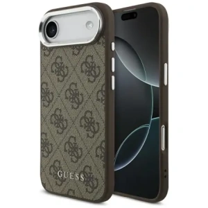 Etui Guess 4G Classic Logo MagSafe do Apple iPhone Air brązowy
