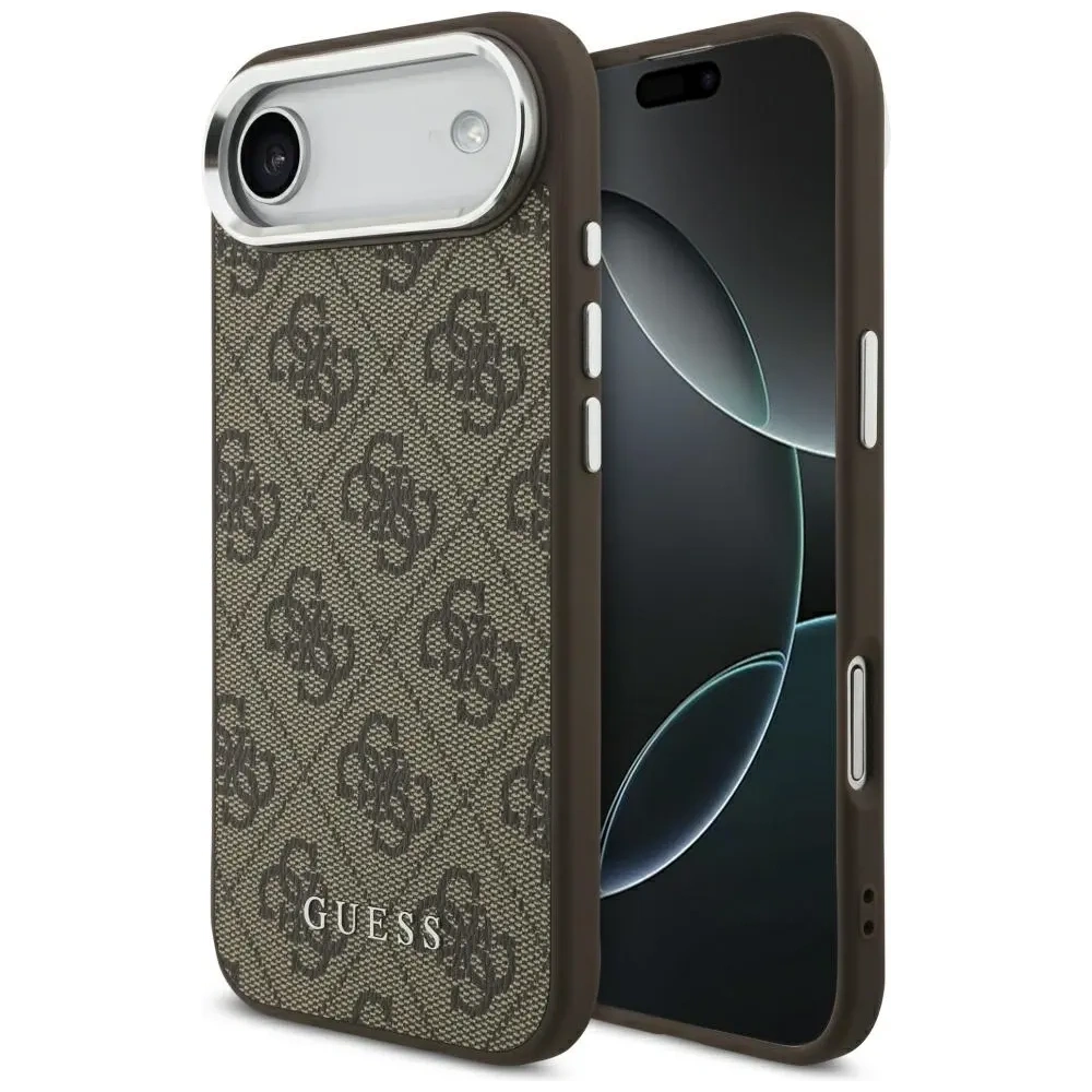 Etui Guess 4G Classic Logo MagSafe do Apple iPhone Air brązowy