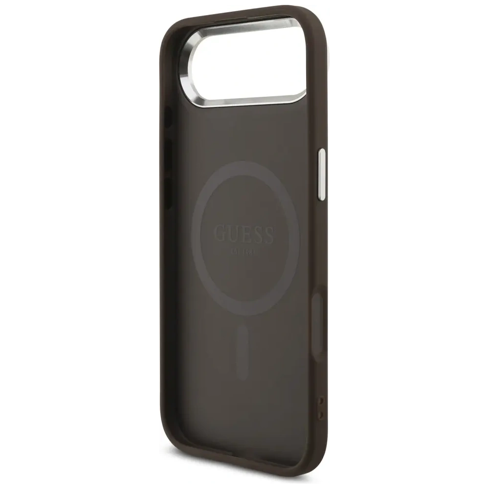 Etui Guess 4G Classic Logo MagSafe do Apple iPhone Air brązowy