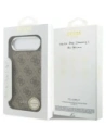 Etui Guess 4G Classic Logo MagSafe do Apple iPhone Air brązowy