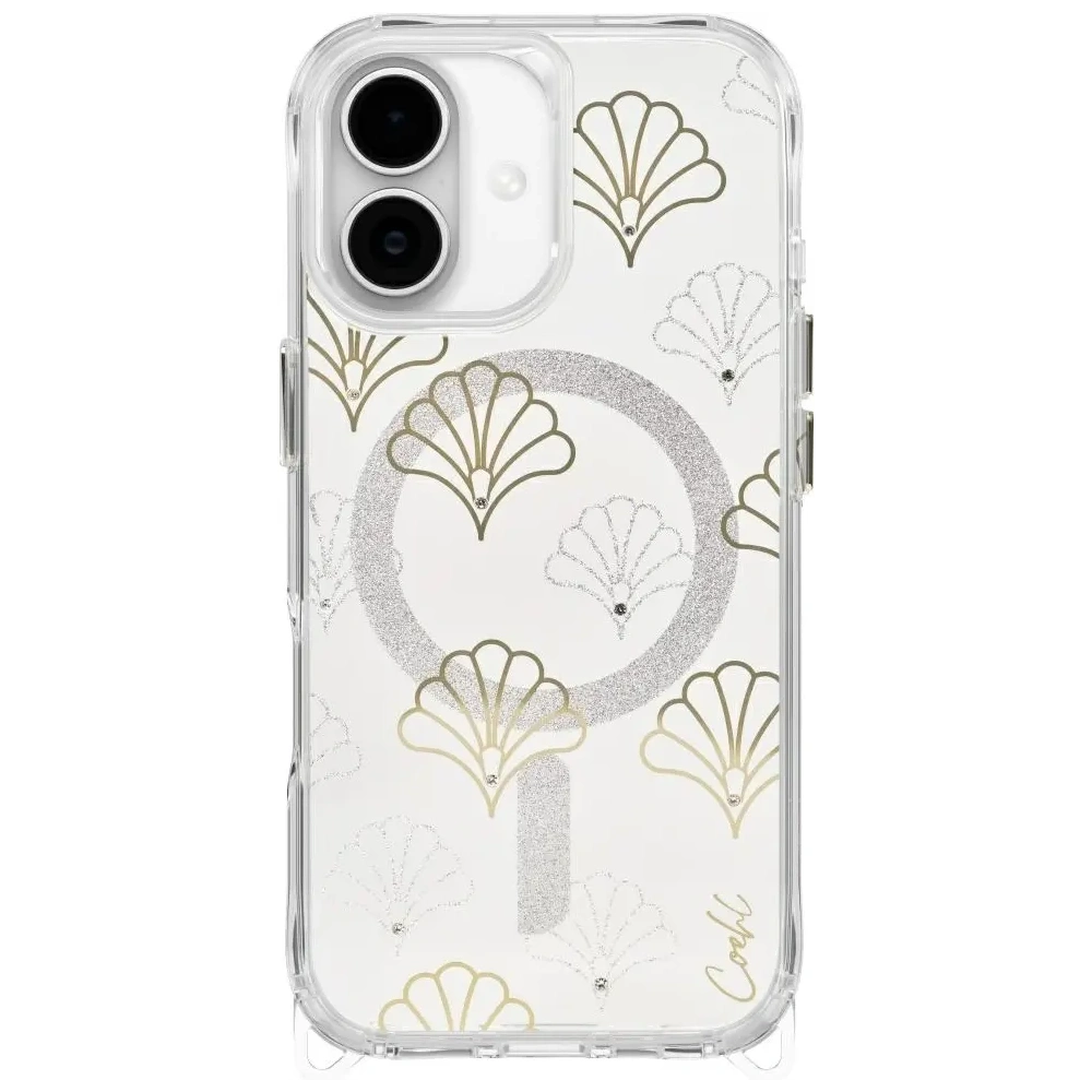 Etui UNIQ Coehl Maree do Apple iPhone 17 Magnetic Charging srebrny