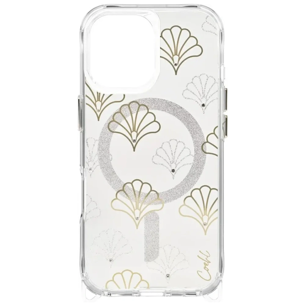 Etui UNIQ Coehl Maree do Apple iPhone 17 Magnetic Charging srebrny