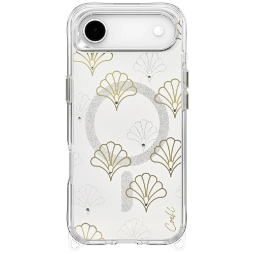 Etui UNIQ Coehl Maree do Apple iPhone Air Magnetic Charging srebrny