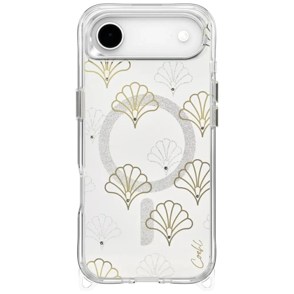 Etui UNIQ Coehl Maree do Apple iPhone Air Magnetic Charging srebrny