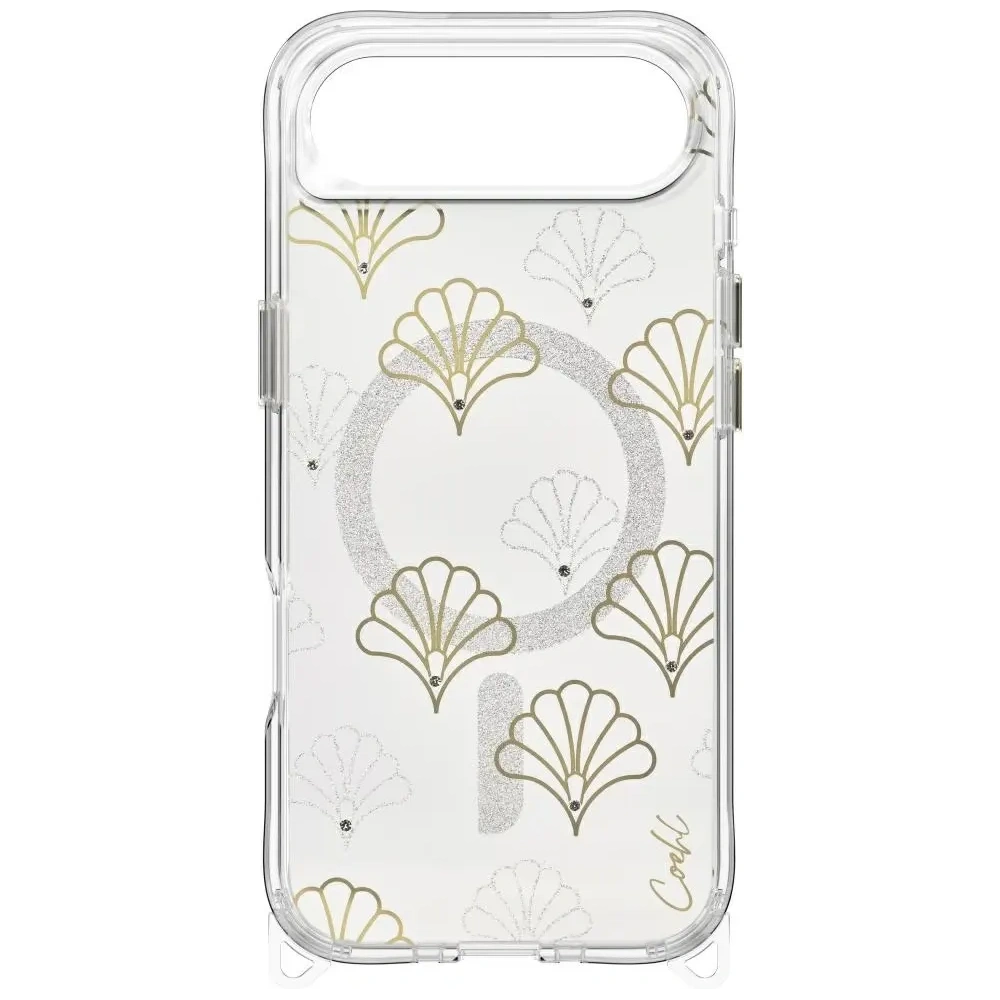 Etui UNIQ Coehl Maree do Apple iPhone Air Magnetic Charging srebrny