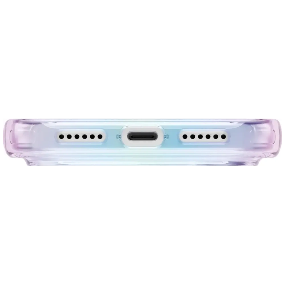 Etui UNIQ Iridescia do Apple iPhone 17 Pro Max Magclick Charging holo quartz