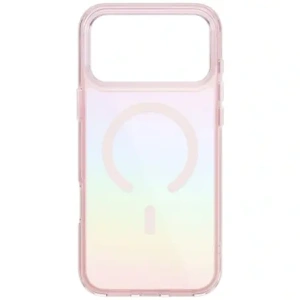 Etui UNIQ Iridescia do Apple iPhone 17 Pro Max Magclick Charging pink prism